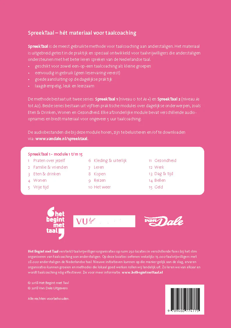 SpreekTaal 1 Vrije tijd - Image 2