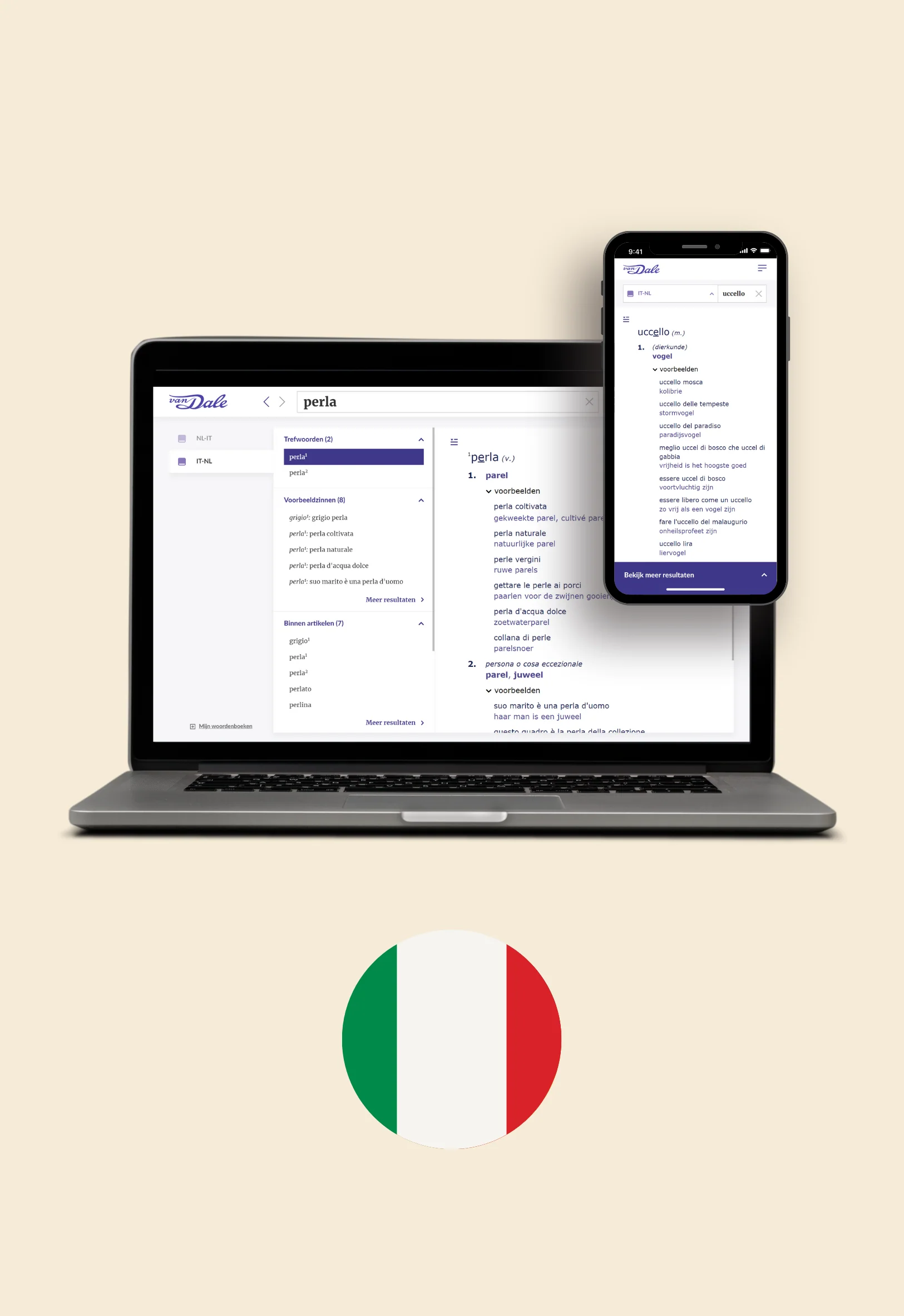 Van Dale Online professioneel Italiaans - maandabonnement